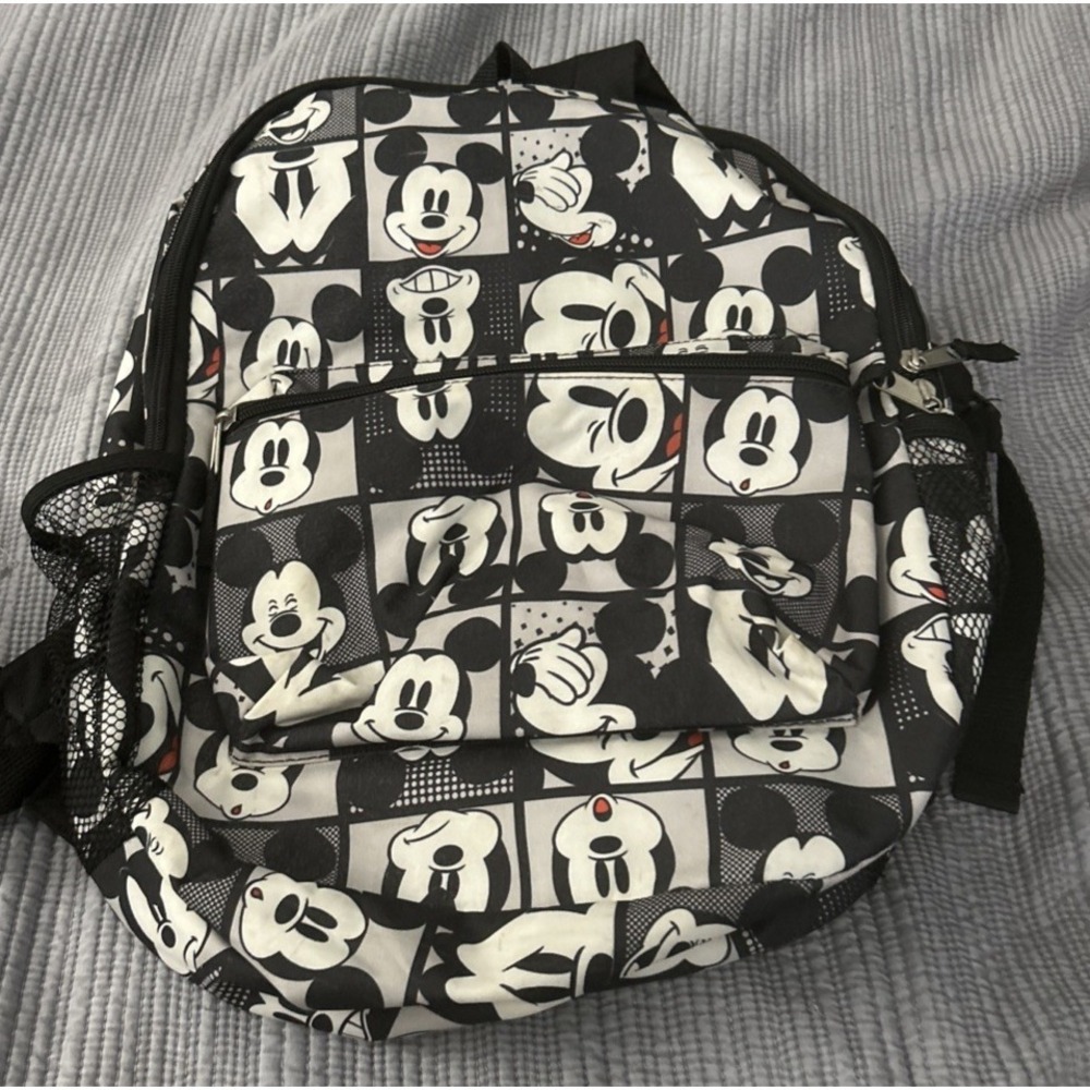 Disney Kids' Mickey Mouse All Over Print Backpack